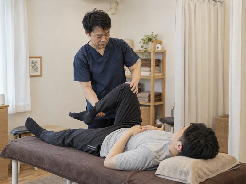 整体院での施術の様子